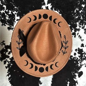 New! Hand made fedora hat! One of a kind!